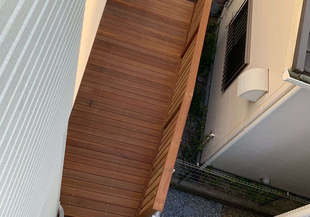ウッドデッキ